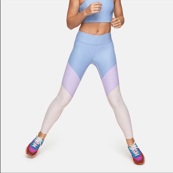 Outdoor Voices 7/8 Tri Color leggings - Picture 4 of 5